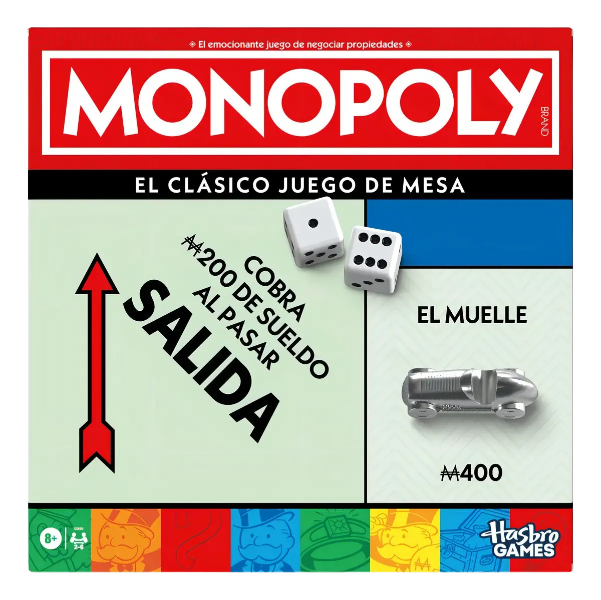 Juego De Mesa Monopoly Clásico